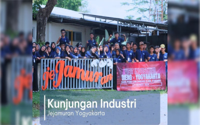Kunjungan Industri SMK PGRI Cikoneng ke Jejamuran.id, Dieng - Yogyakarta